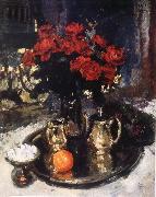 Konstantin Korovin Rose and Violet Sweden oil painting reproduction
